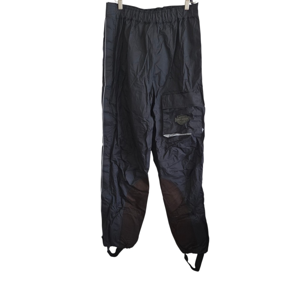 Harley Davidson Pants Medium Mens Waterproof‎ Rain Riding Motorcycle